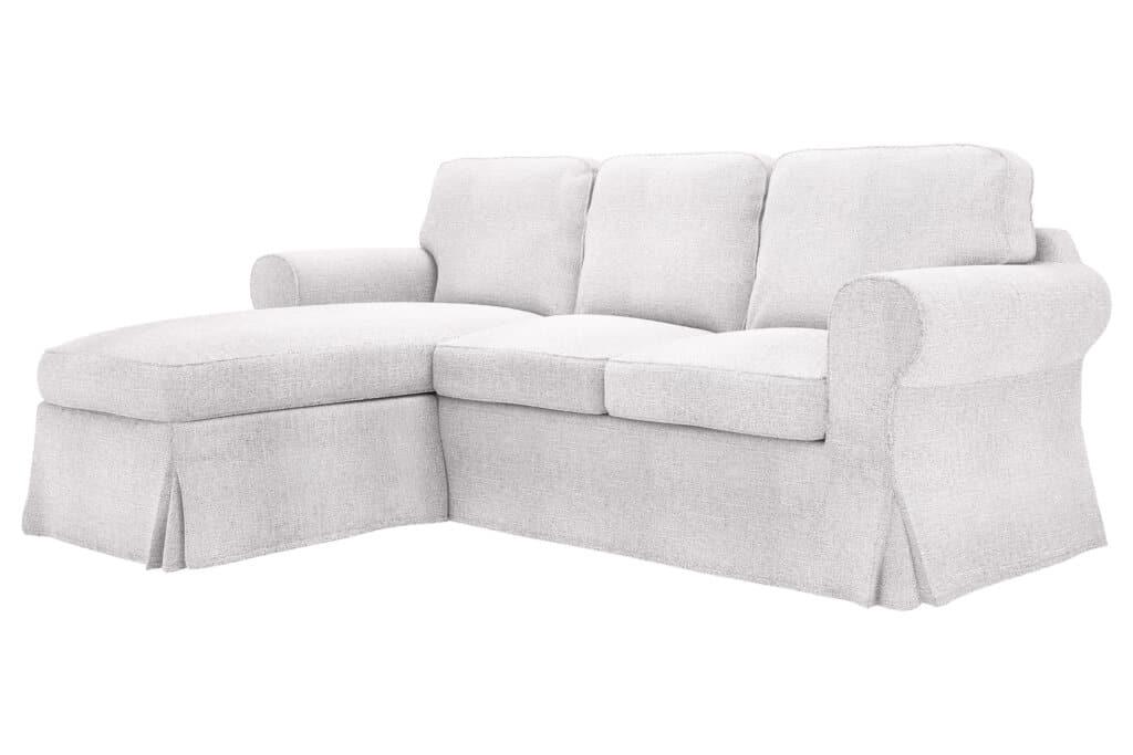 IKEA EKTORP 2-seat sofa with chaise longue cover