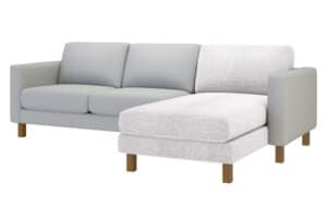 IKEA KARLSTAD add-on chaise longue cover
